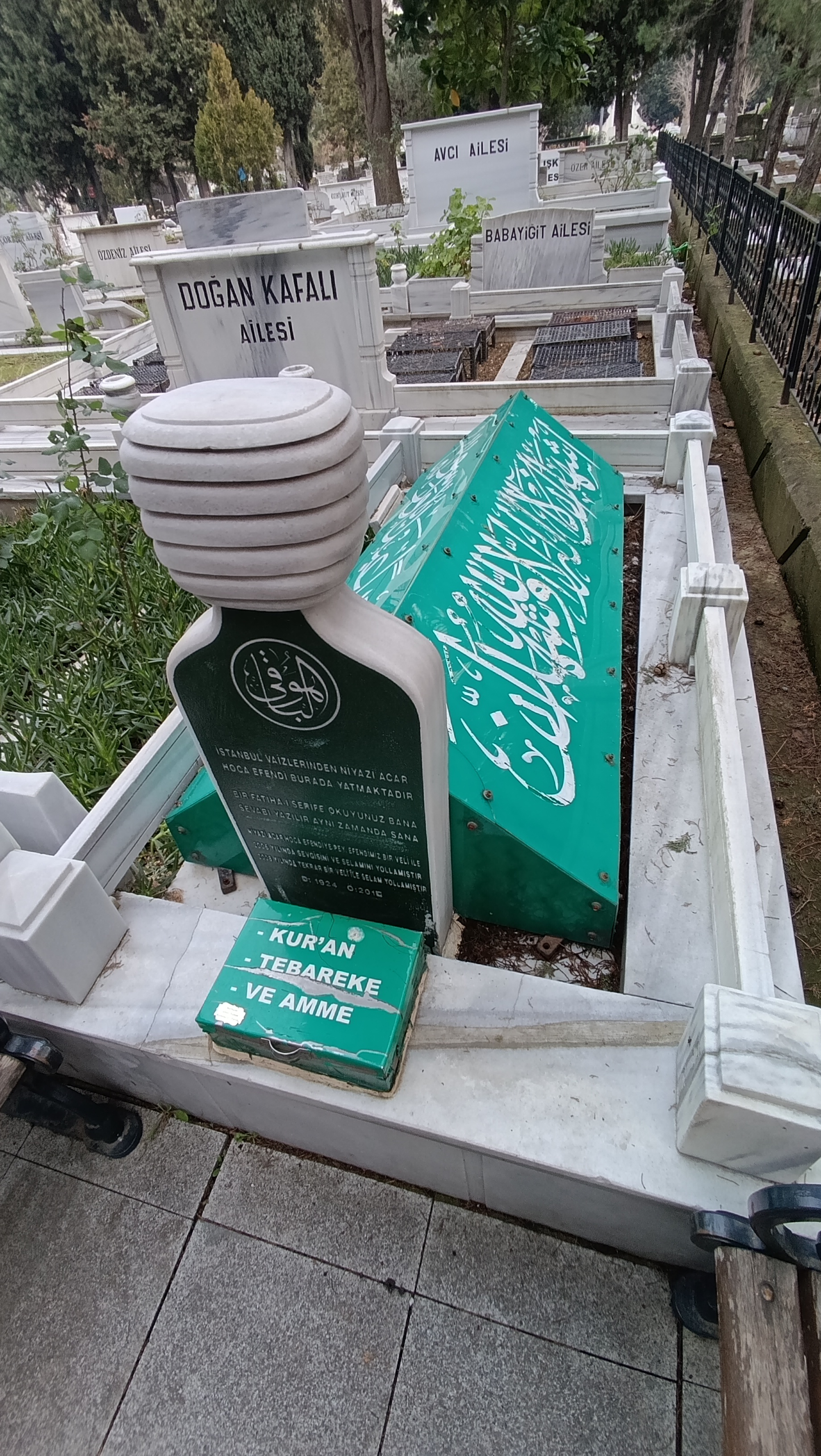 Niyazi Acar Hocaefendi - Türbe Fotoğrafı