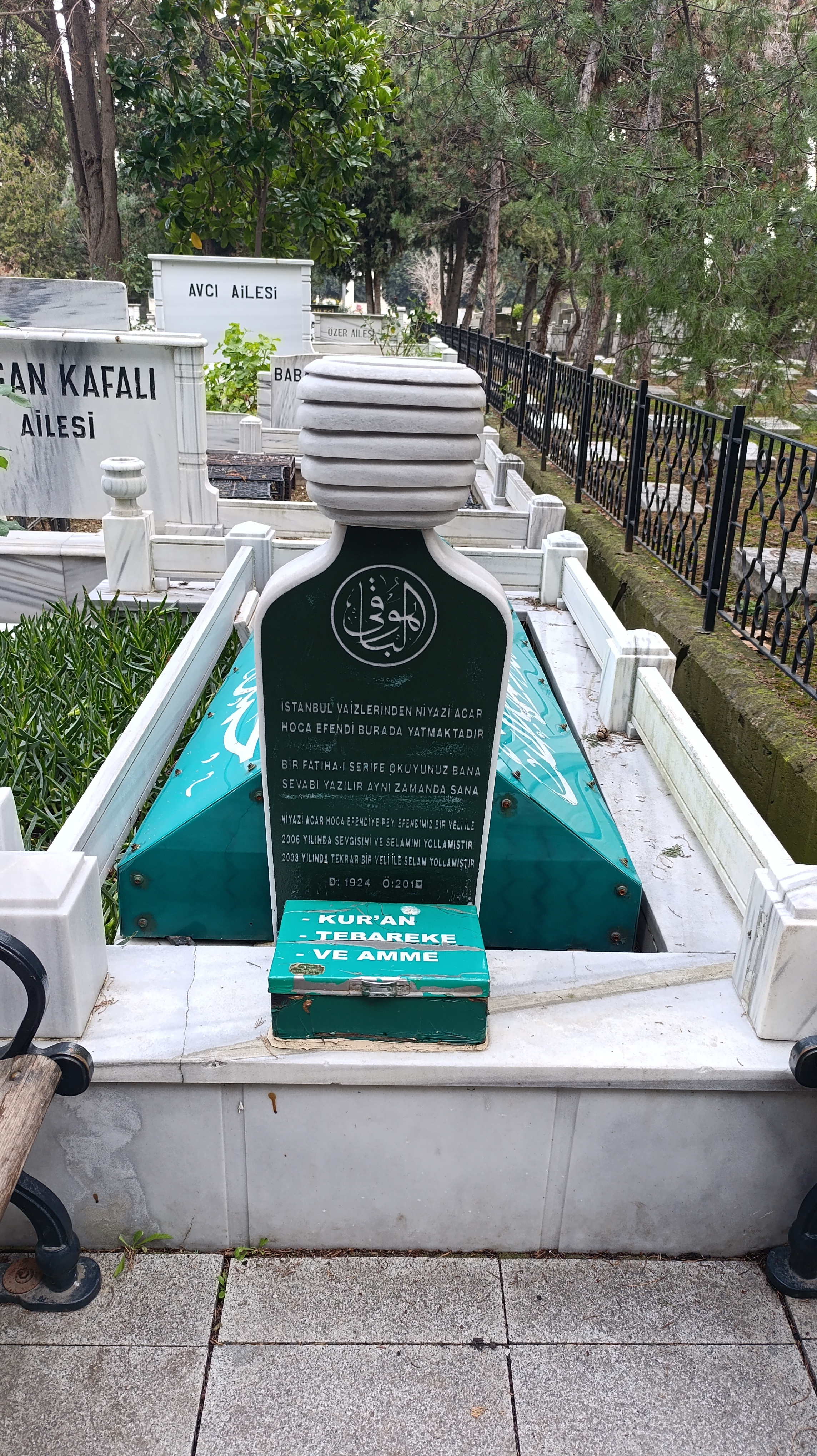 Niyazi Acar Hocaefendi - Türbe Fotoğrafı