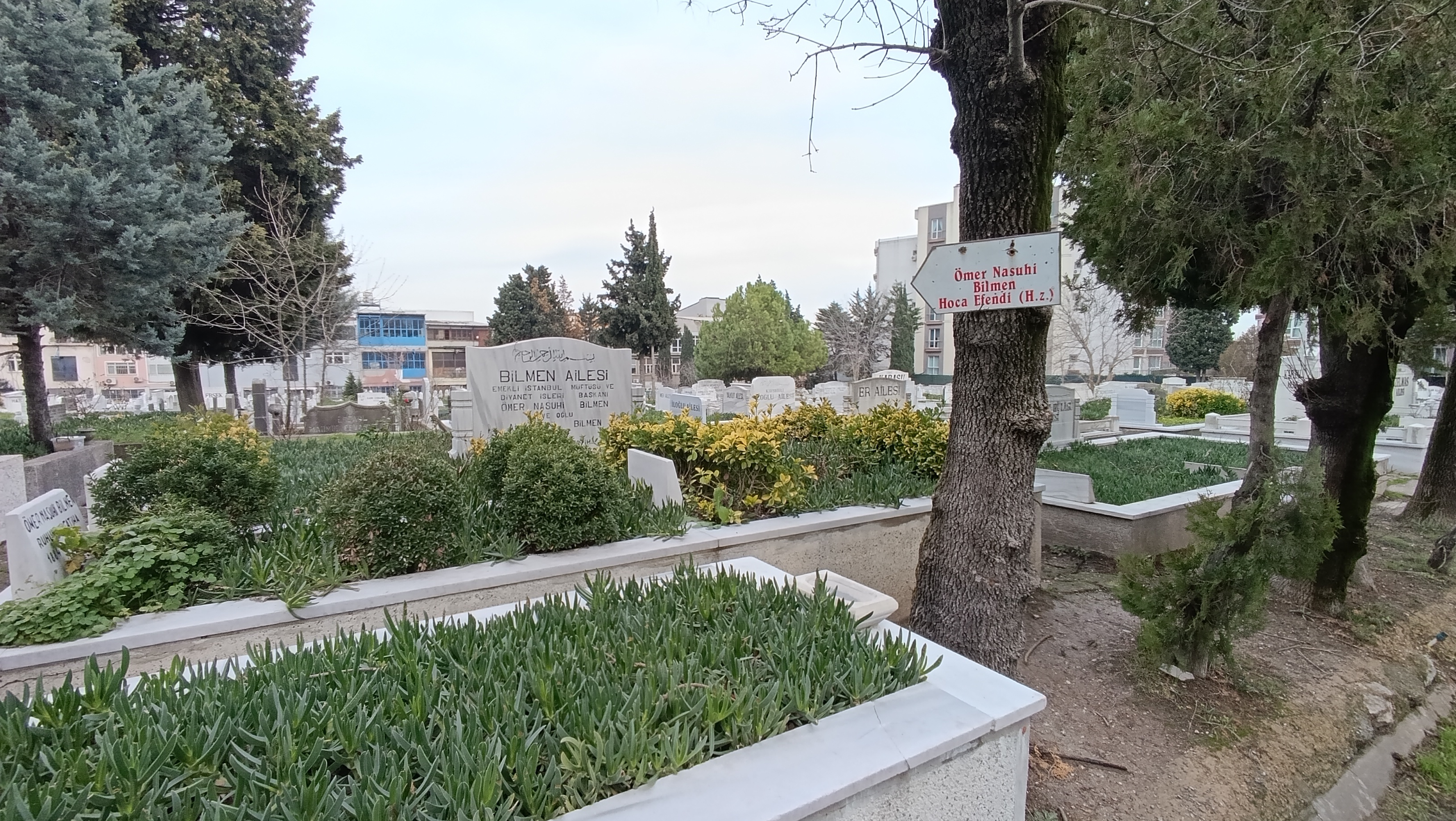 Ömer Nasuhi Bilmen Hocaefendi - Türbe Fotoğrafı